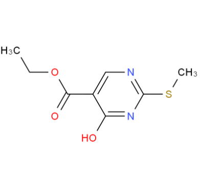 1,4-DIHYDRO-2-(METHYLTHIO)-4-OXO-5-PYRIMIDINE-CARBOXYLATE ACID ETHYL ESTER