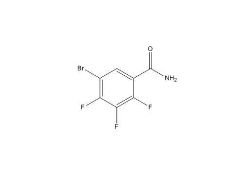 5-bromo-2,3,4-trifluorobenzamide