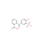 5-(2-Carboxybenzoyl)-2-chlorobenzenesulfonyl chloride