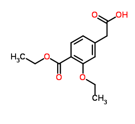 3-Ethoxy-4-ethoxycarbonyl phenylacetic acid