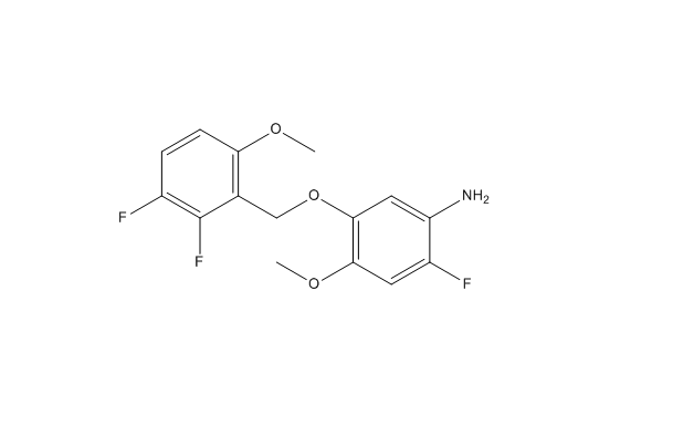 Benzenamine, 5-[(2,3-difluoro-6-methoxyphenyl)methoxy]-2-fluoro-4-methoxy- 