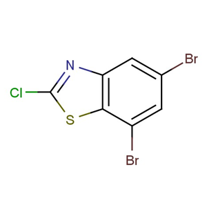 2-Chloro-5,7-dibromobenzothiazole