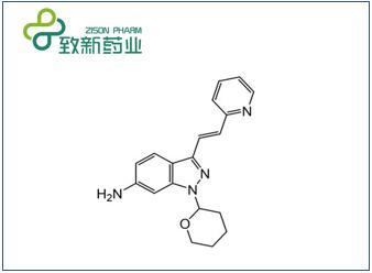  (E)-3-[2-(Pyridin-2-yl)ethenyl]-1-(tetrahydro-2H-pyran-2-yl)-1H-indazol-6-amine