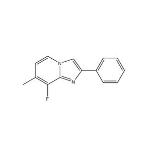 8-fluoro-7-methyl-2-phenylimidazo[1,2-a]pyridine