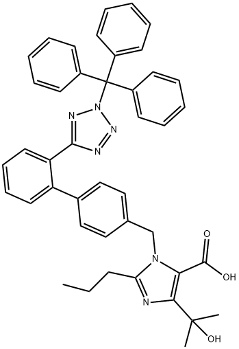 N2-Trityl OlMesartan Acid