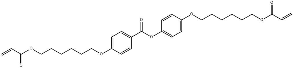 Benzoic acid, 4-[[6-[(1-oxo-2-propen-1-yl)oxy]hexyl]oxy]-, 4-[[6-[(1-oxo-2-propen-1-yl)oxy]hexyl]oxy]phenyl ester