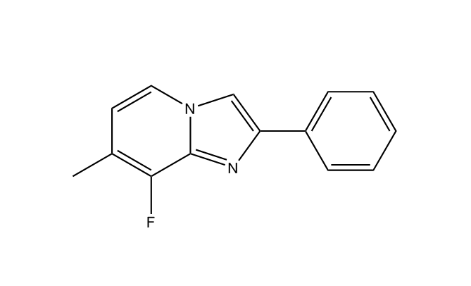 8-fluoro-7-methyl-2-phenylimidazo[1,2-a]pyridine