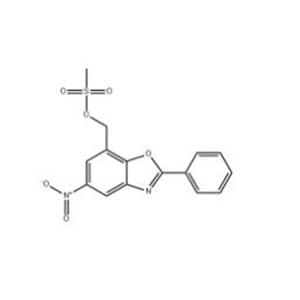 	(5-nitro-2-phenylbenzo[d]oxazol-7-yl)methyl methanesulfonate