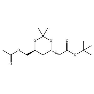 tert-Butyl (4R-cis)-6-[(acetyloxy)methyl]-2,2-dimethyl-1,3-dioxane-4-acetate