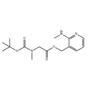 2-(methylamino)pyridin-3-yl)methyl 2-((tert-butoxycarbonyl)(methyl)amino)acetate