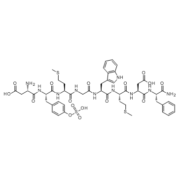 Cholecystokinin Octapeptide (sulfated) ammonium salt