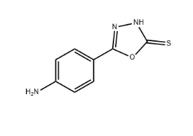 5-(4-AMINOPHENYL)-1,3,4-OXADIAZOLE-2-TH&