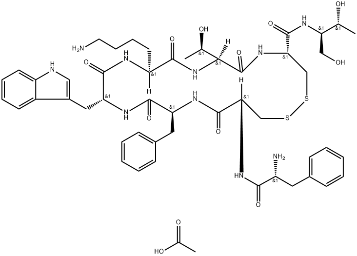 Octreotide acetate salt