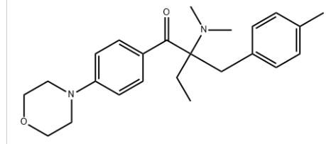 1-Butanone, 2-(dimethylamino)-2-(4-methylphenyl)methyl-1-4-(4-morpholinyl)phenyl-