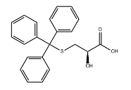 (2R)-2-hydroxy-3-[(triphenylmethyl)sulfanyl]propanoic acid