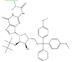 5’-O-DMT-2’-O-TBDMS-N2-Isobutyryl-Guanosine