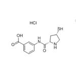 3-[(2S,4S)-4-Mercaptopyrrolidine-2-carboxamido]benzoic acid hydrochloride