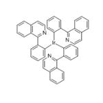 Ir(piq)3,  Tris[1-phenylisoquinolinato-C2,N]iridium(III)