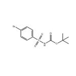 	Carbamic acid, N-[(4-bromophenyl)sulfonyl]-, 1,1-dimethylethyl ester