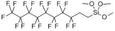 (HEPTADECAFLUORO-1,1,2,2-TETRAHYDRODECYL)TRIMETHOXYSILANE