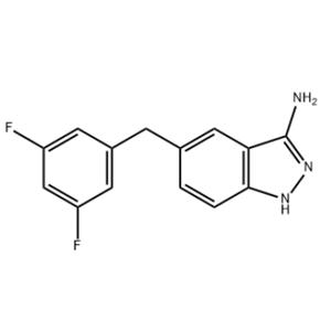 5-(3,5-difluorobenzyl)-1H-indazol-3-amine