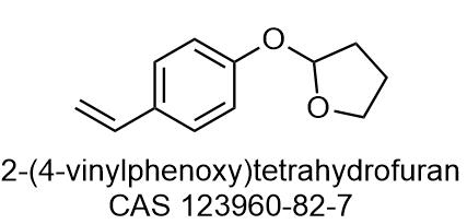 2-(4-vinylphenoxy)tetrahydrofuran