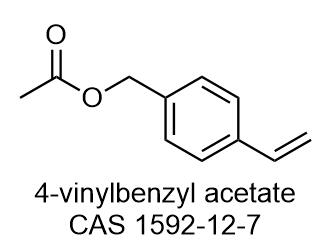 4-vinylbenzyl acetate