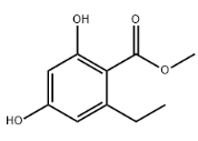 2,4-dihydroxy-6-ethylbenzoic acid, methyl ester