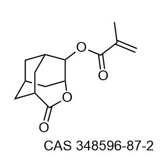 (1S,6R,8R)-5-oxo-4-oxatricyclo[4.3.1.13,8]undecan-2-yl methacrylate