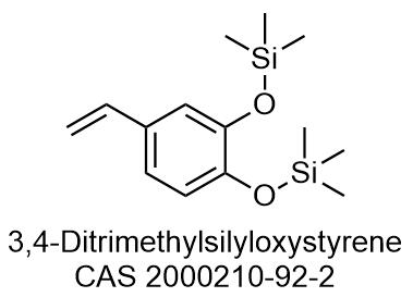 3,4-Ditrimethylsilyloxystyrene