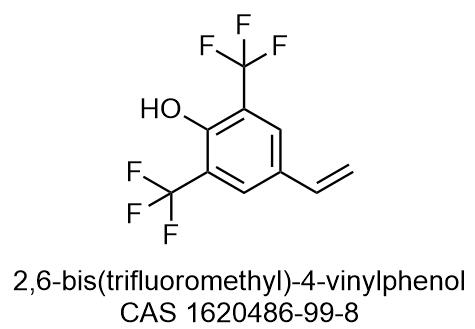 2,6-bis(trifluoromethyl)-4-vinylphenyl acetate