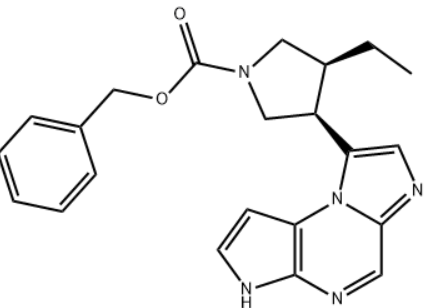 （3S,4R)-benzyl 3-ethyl-4-(3H-imidazo[1,2-a]pyrrolo[2,3-e]