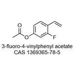 3-fluoro-4-vinylphenyl acetate