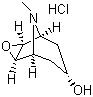 CAS # 85700-55-6, Scopine hydrochloride, (1alpha,2beta,4beta,5alpha,7beta)-9-Methyl-3-oxa-9-azatricyclo[3.3.1.02.4]nonan-7-ol hydrochloride