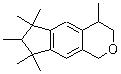 CAS # 1222-05-5, 1,3,4,6,7,8-Hexahydro-4,6,6,7,8,8-hexamethylcyclopenta[g]-2-benzopyran, 1,3,4,6,7,8-Hexahydro-4,6,6,7,8,8-hexamethylcyclopenta[g]-2-benzopyrane, 1,3,4,6,7,8-Hexahydro-4,6,6,8,8,8-hexamethylcyclopenta-2-benzopyran, Abbalide, Galaxolide, Galaxolide 50, Galaxolide 50BB, Galaxolide 50IPM, Galaxolide White, HHCB, Pearlide