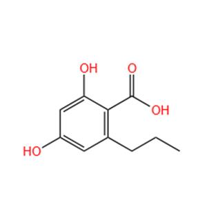 2,4-Dihydroxy-6-propylbenzoic acid