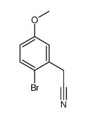 2-(2-bromo-5-methoxyphenyl)acetonitrile