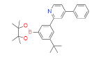 2-[3-(1,1-dimethylethyl)-5-(4,4,5,5-tetramethyl-1,3,2-dioxaborolan-2-yl)phenyl]-4-phenylpyridine