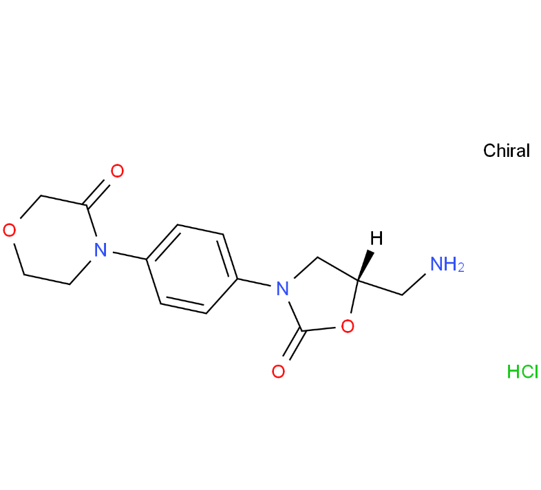 (S)-4-(4-(5-(Aminomethyl)-2-oxooxazolidin-3-yl)phenyl)morpholin-3-one.HCl