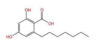  2-Heptyl-4,6-dihydroxy-Benzoic acid