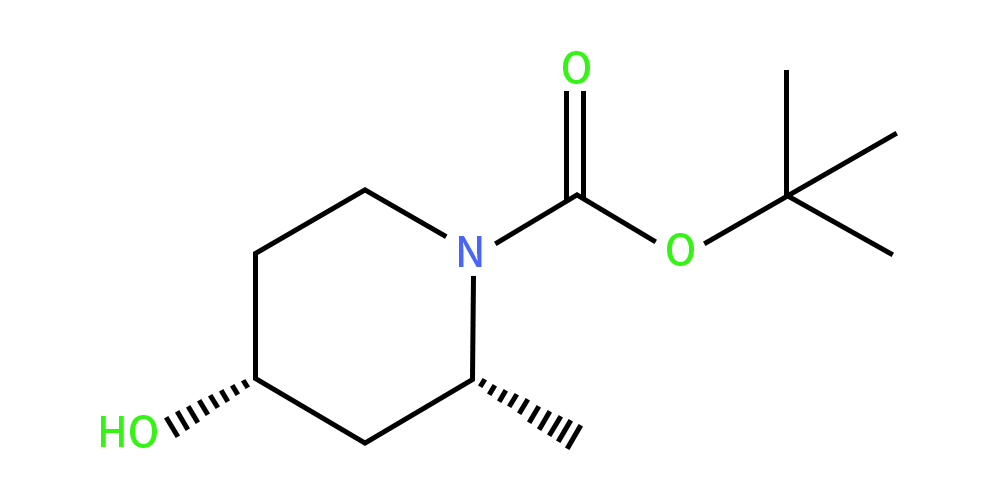 (2R,4R)-tert-Butyl4-hydroxy-2-methylpiperidine-1-carboxylate