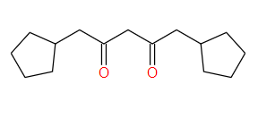 1,5-Dicyclopentyl-2,4-pentanedione