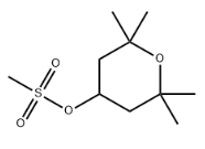 2H-Pyran-4-ol, tetrahydro-2,2,6,6-tetramethyl,- 4-methanesulfonate