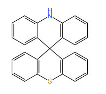 Spiro[acridine-9(10H),9'-[9H]thioxanthene]