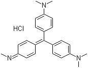 CAS # 603-47-4, Methyl Violet, 4-[[4-(Dimethylamino)phenyl][4-(methylimino)cyclohexa-2,5-dien-1-ylidene]methyl]-N,N-dimethylaniline monohydrochloride