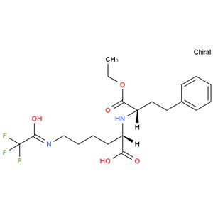 N2-(1S-Ethoxycarbonyl-3-phenylpropyl)-N6-trifluoroacetyl-L-lysine