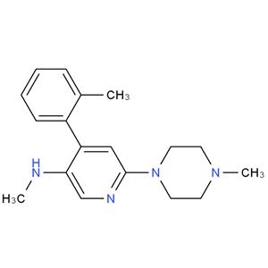 N-methyl-6-(4-methylpiperazin-1-yl)-4-(o-tolyl)pyridin-3-amine