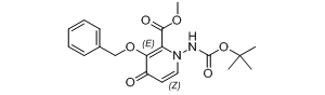 Methyl 3-(benzyloxy)-1-((tert-butoxycarbonyl)amino)-4-oxo-1,4-dihydropyridine-2-carboxylate