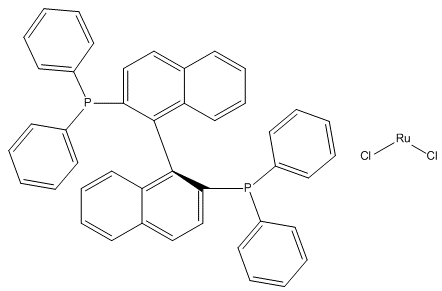 DICHLORO[(R)-(+)-2,2'-BIS(DIPHENYLPHOSPHINO)-1,1'-BINAPHTHYL]RUTHENIUM (II)