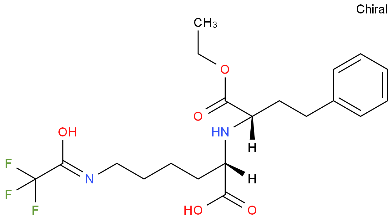 N2-(1S-Ethoxycarbonyl-3-phenylpropyl)-N6-trifluoroacetyl-L-lysine